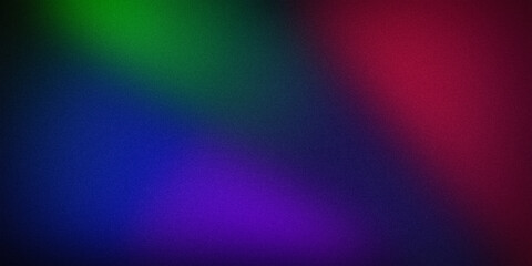 Dark multicolor gradient background featuring rich shades of green, blue, purple, and red. The smooth transitions create a moody and sophisticated aesthetic, perfect for dramatic and elegant designs