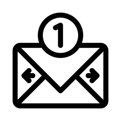 email line icon