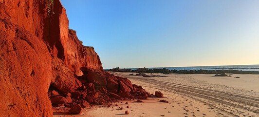 red cliffs of broome