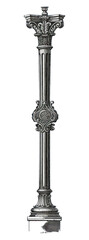 PNG Vintage ornate architectural column illustration