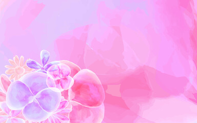 pink orchid background
