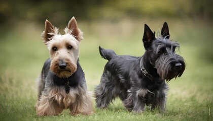 A view of a Scottish Terrier