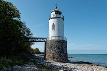 Leuchtturm Taksensand in Dänemark