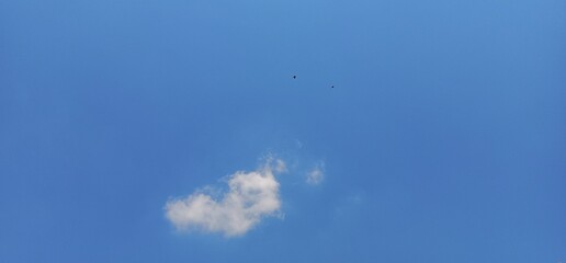 blue sky with clouds