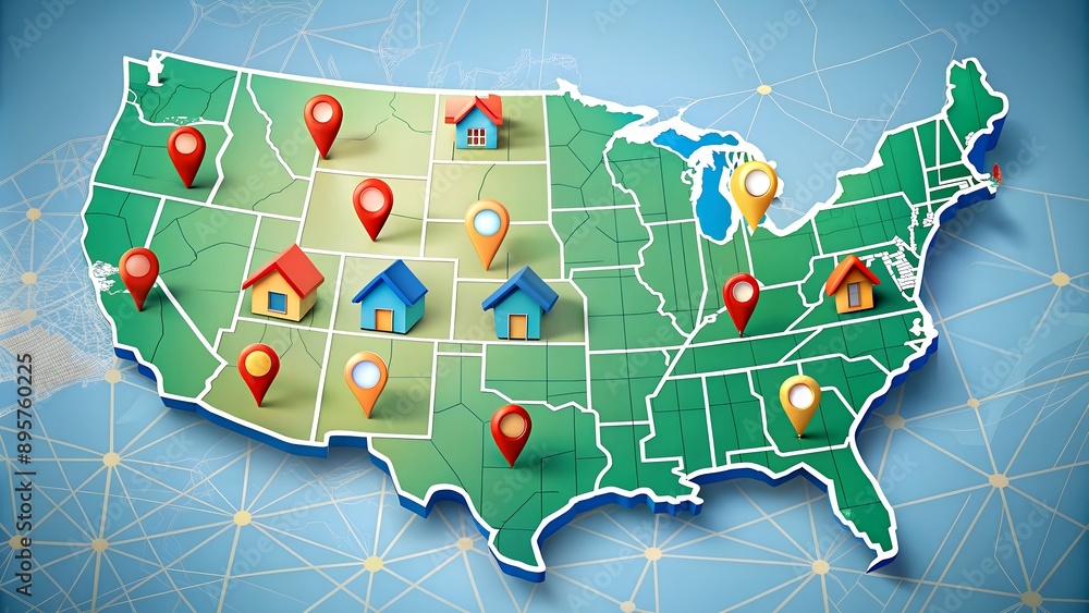 Poster mapping out the perfect home: visualizing housing data and ideal neighborhoods