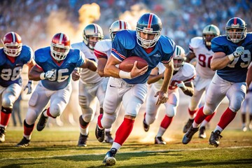 American football. Rugby. The concept of sports games and competitions. The Summer Olympic Games.