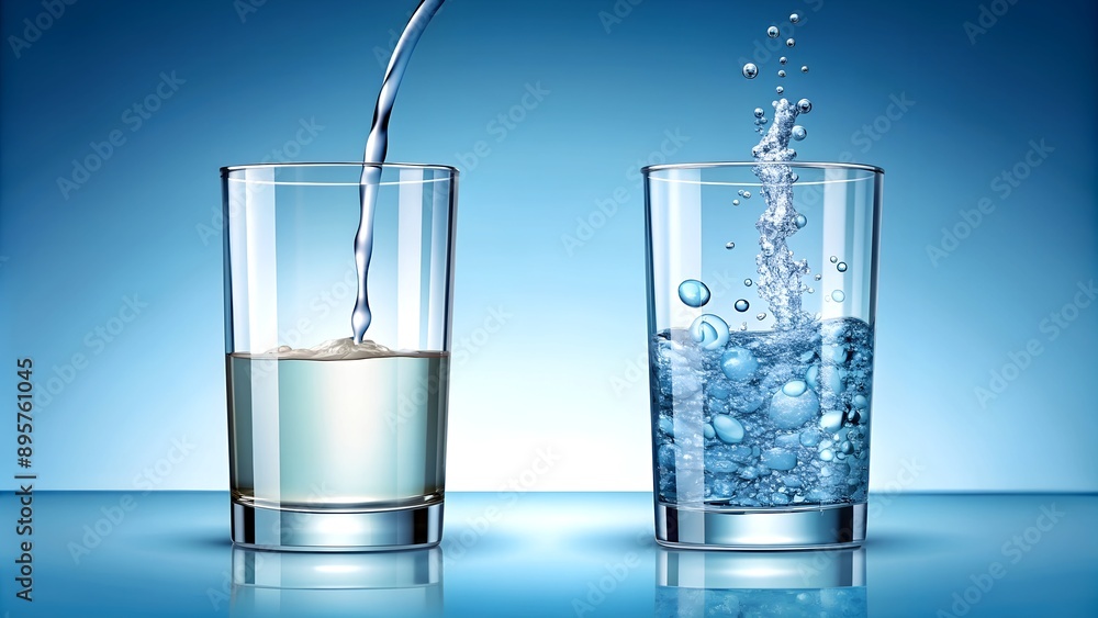 Poster from impurity to purity: a visual journey of reverse osmosis filtration