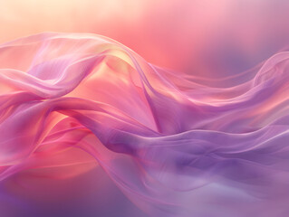 Dreamy pink and background illustration