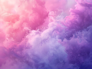 Dreamy pink and background illustration