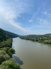 Obraz premium view of the big river