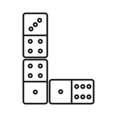 dominoes icon symbol