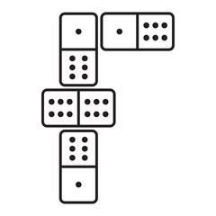 dominoes icon symbol