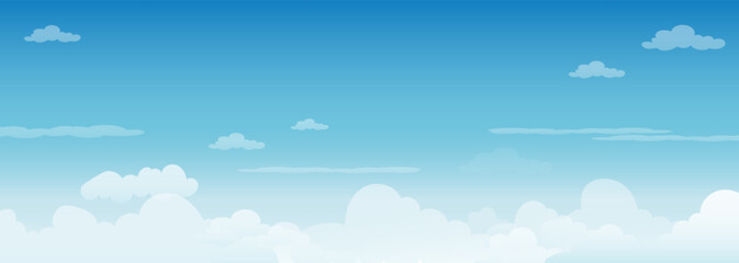 blue sky and clouds background	