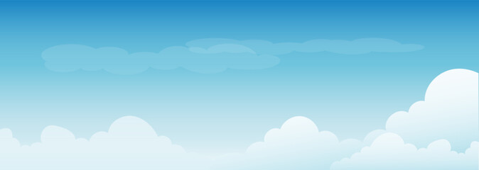 blue sky and clouds background	