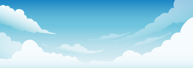 blue sky and clouds background	