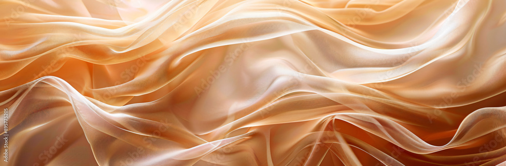 Aufkleber shiny texture, neutral color tone, beige background with an elegant and sophisticated pattern in the