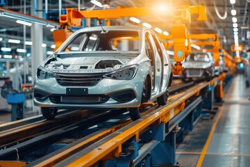 Car factory , automotive sector is no exception