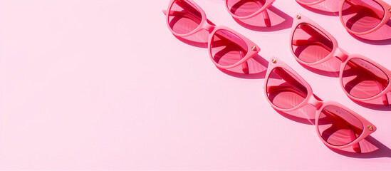 Pink sunglasses heart-shaped fashion accessory summer trendy vibrant minimalist design modern fun eyewear bright holiday sunny style flatlay mockup love playful romantic sunny shades reflection bold