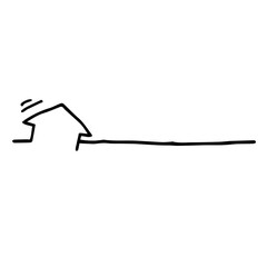 地盤沈下で沈む家