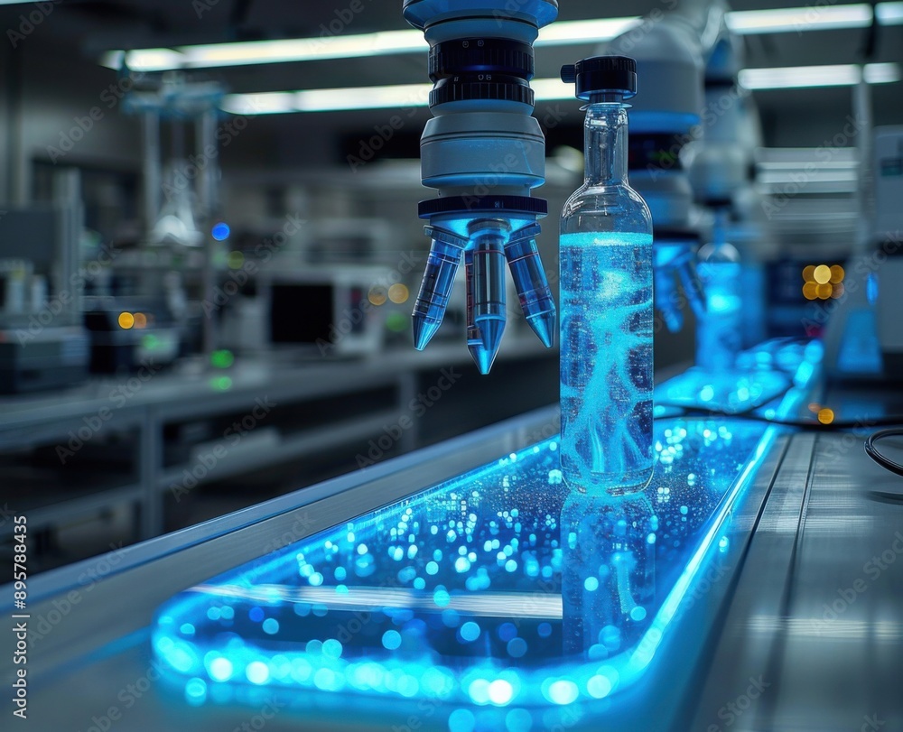 Poster automated laboratory process