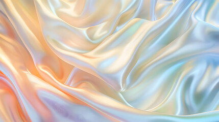Obraz premium Generative silk satin background illustration