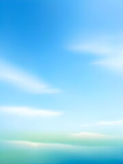 Obraz premium blue sky and clouds