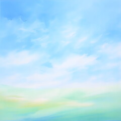 Obraz premium blue sky and clouds