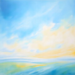 Obraz premium blue sky and clouds