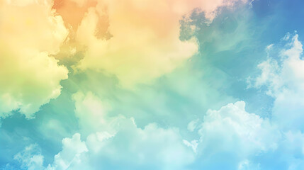 Gentle minimalistic tranquil background illustration