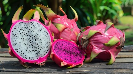 Dragon fruit originating from the genera Hylocereus and Selenicereus is versatile and can be used to create delicious fruit salads