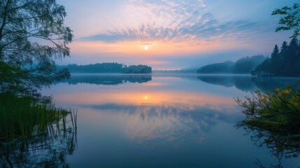 Free good morning scene wallpaper background photo