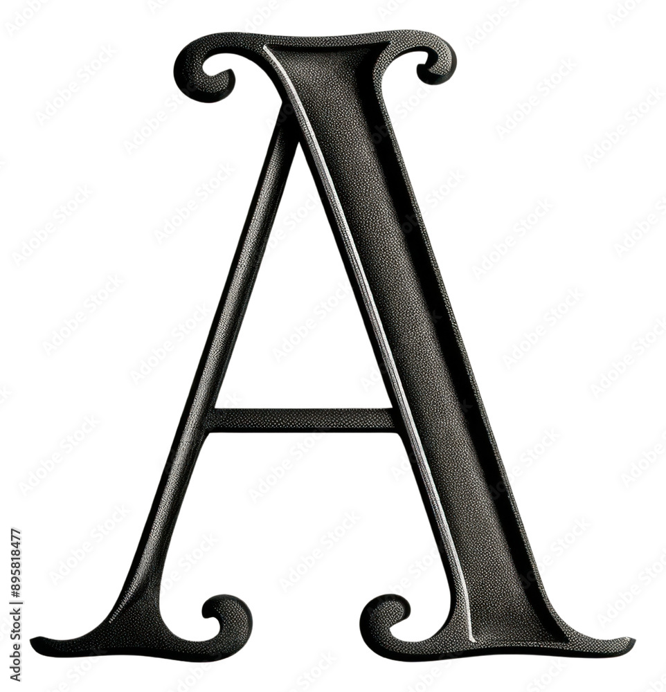 Wall mural PNG Letter A font text furniture.