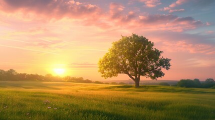 Obraz premium Free good morning scene wallpaper background photo