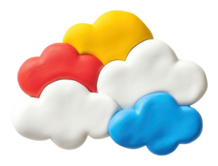 PNG  Plasticine of cloud backgrounds creativity pattern.