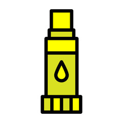 Glue Stick Vector Filled Icon Design