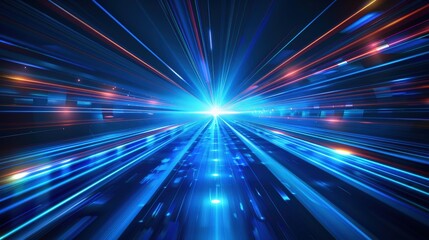 Dazzling Cosmic Velocity: A Hyperspeed Visualization of the Universe