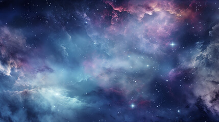 Cosmic Nebula Galaxy Abstract