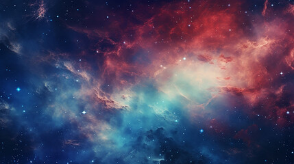 Cosmic Nebula Galaxy Abstract