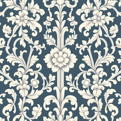 Obraz premium seamless pattern with flowers 