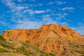 South Port Noarlunga Cliffs at sunset
