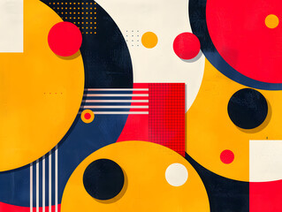 Obraz premium minimalistic composition of background illustration