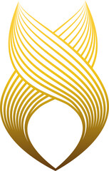 beautiful golden flower petal