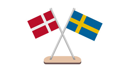 Sweden Denmark Flag
