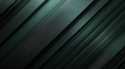 Obraz premium Captivating Diagonal Stripes in Shades of Green