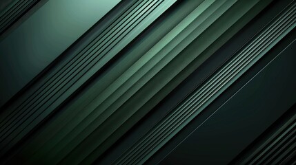 Obraz premium Mesmerizing Emerald Gradients: An Enigmatic Visual Journey