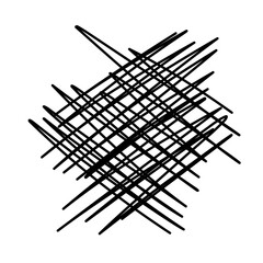 Abstract vector shape, background modern random line