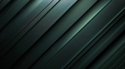 Obraz premium Abstract Geometric Patterns in Shades of Green and Black