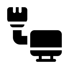 ethernet glyph icon