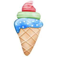 Happy 4th of July USA Independence Day elements set I