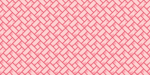Fototapeta premium A pink and red brick patterned background